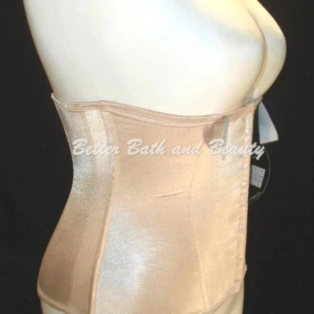 XL X-LARGE Sears Slim‎ Shape Triple Control Waist Cincher Nude  New with Tags